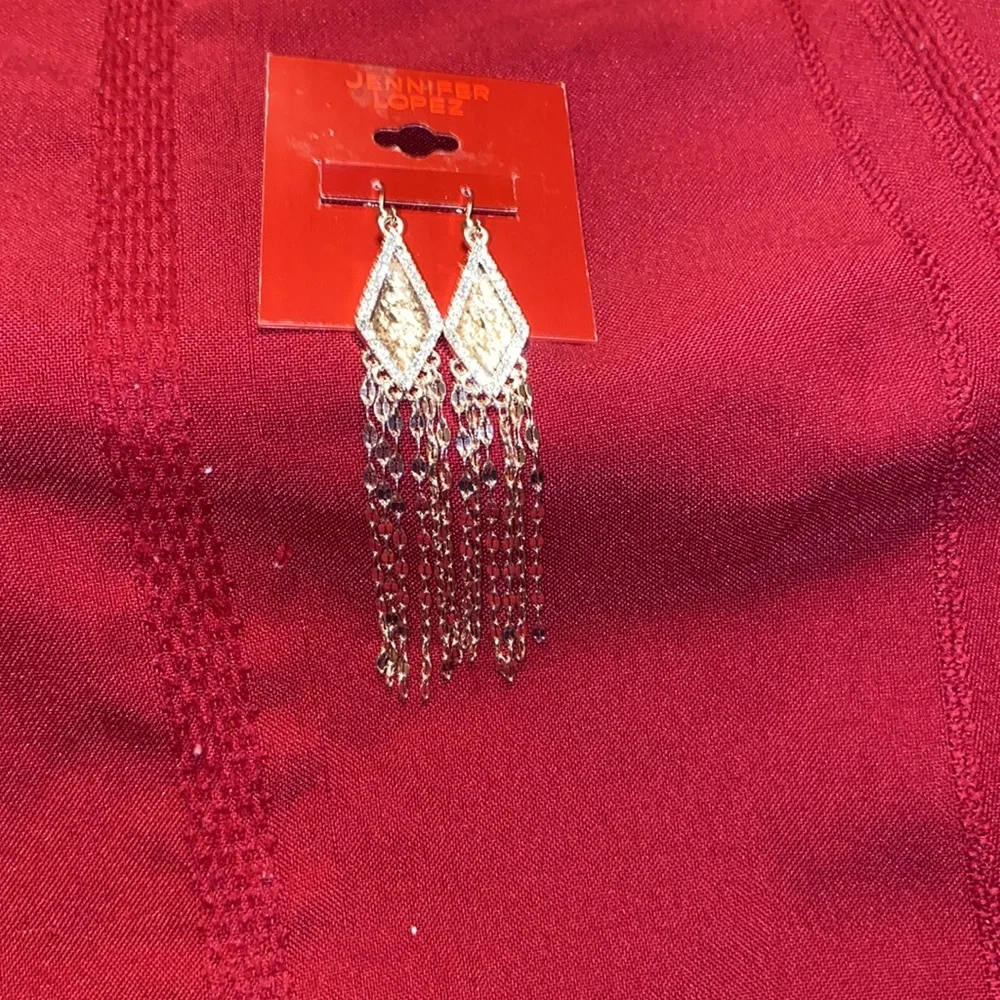 Gold earrings - Picture 2 of 3